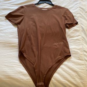 Brown Body Suit